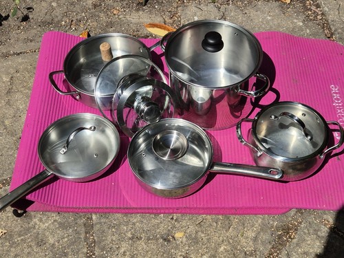 Pans with spare lids - spare,