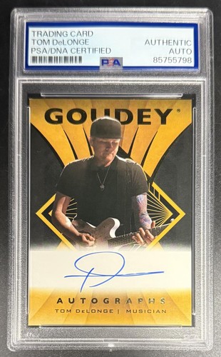 Tom delonge signed - signed, autograph