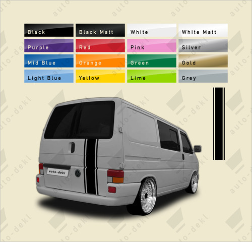 Fits transporter rear - vw, t4