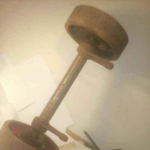 Vintage iron wheels - ,
