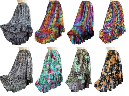 Elasticated frilly skirt front - frilly,