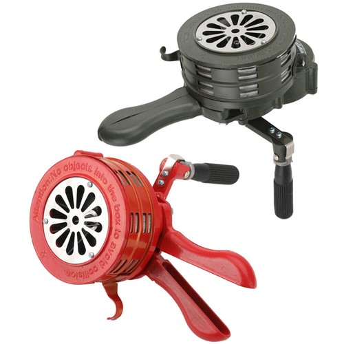 Hand crank siren horn handheld - siren,