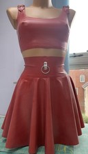 Latex Rubber fetish wear Bra