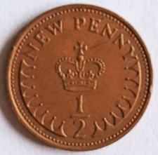 1974 Elizabeth II DECIMAL HALF