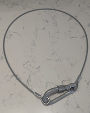 Heavy Duty Stage Lighting Safety Rope Wire Chain - 5mm steel, 1m long