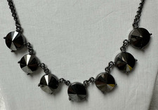 Shiny Smoky Gray/Black Rivoli