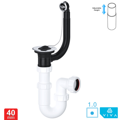 Kitchen sink combination waste - sink,