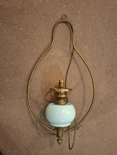 Vintage Brass Oil Lamp