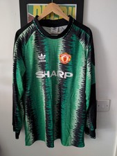 Adidas Originals Manchester United 1990/92 Goalkeeper Jersey – Men’s XL –...