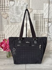 Kipling Black Tote Bag Over Shoulder Bag Handbag
