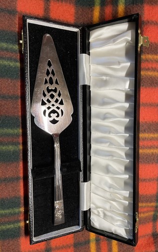 Cased vintage silver plated - cased,