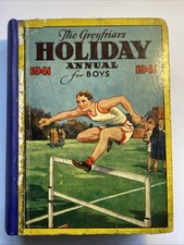 The Greyfriars Holiday Annual for Boys 1941 HB Fleetway Billy Bunter, Frank Rich