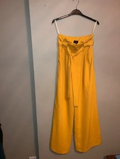 River Island Mustard Paperbag