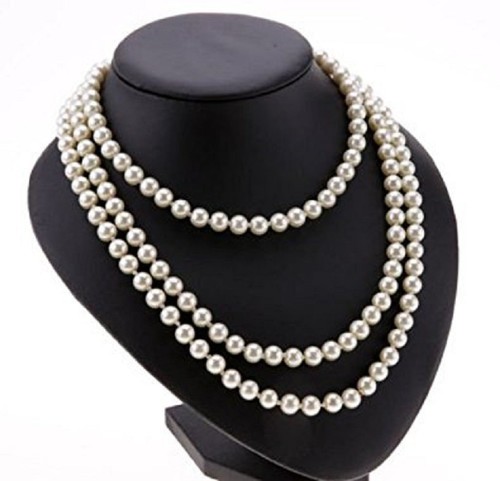 Bead necklace available - 60",