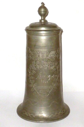 Old hochzeitskrug faience jug - old,