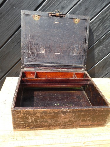 Antique wooden writing - antique,