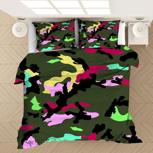 Camouflage quilt army - quilt,