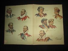 Vintage 1957 Cunard RMS Queen Mary Luncheon Menu C55