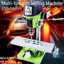 Compound Milling Machine Worktable Work Table Cross Bench Drill Press Vise TOP