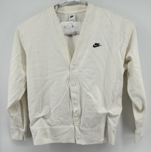 Nike white button front long - button,