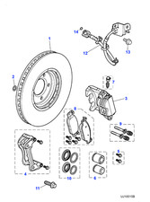 Jaguar Genuine Anchor Bracket