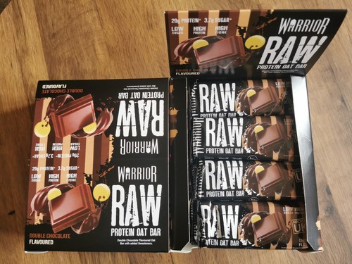 Warrior raw protein oat bars - warrior,