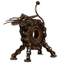 Cat Ornament made from