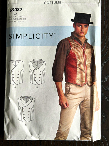 Simplicity s9087 men costume - simplicity,