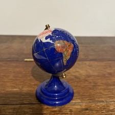 Gemstone Inlaid Lapis Style