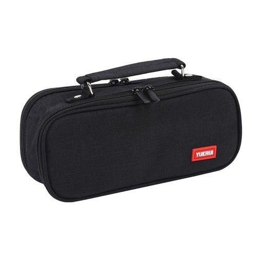 Canvas pencil bag - canvas, large