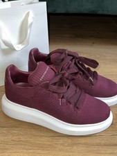 ALEXANDER MCQUEEN Burgundy &