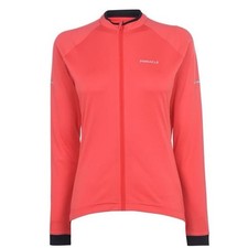 Pinnacle Long Sleeve Cycling Jersey Women’s Coral Size UK 12 (Ref56)
