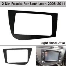 Radio Fascia Frame for Seat Leon Mk2 Din Stereo Panel Dash Adaptor DVD Trim Kit