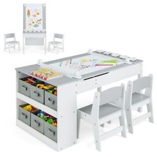 2-in-1 Kids Art Table and