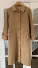 Vintage 1960s.Lampert London Pure Camel Hair Coat. Size 14. Made in England.
