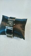 RJR.John Rocha Elegant Black & silver ladies watch rrp £49.99