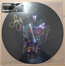 LIMITED EDITION HAND SIGNED KASABIAN THE ALCHEMIST'S EUPHORIA PICTURE DISC VINYL