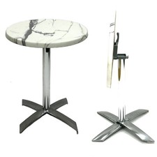 Flip Top Marble table, bistro