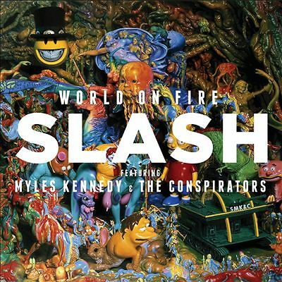Slash world fire - world, cd