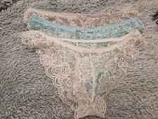 Womens Lace French Underwear 3 Pack 6-8