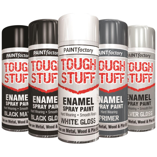 Tough stuff enamel spray - stuff,