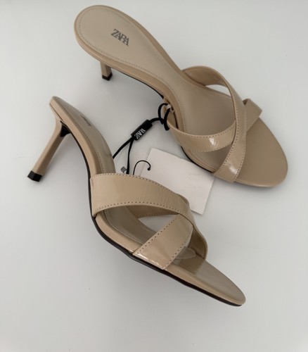 New zara beige leather - new,