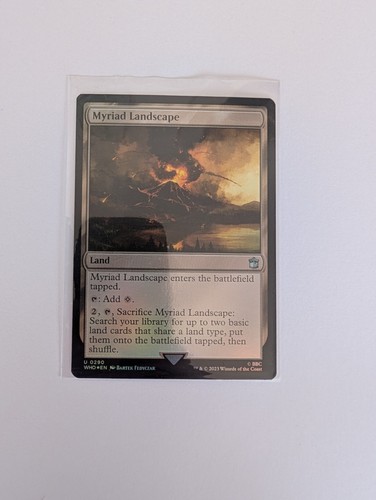 Mtg myriad landscape - mtg, foil