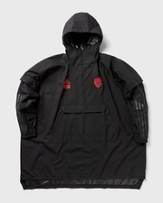 Arsenal Adidas 424 Rare Poncho Pullover Quarter Zip Black Red Mens Size Medium 