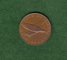 Isle of Man 1976 Half Penny