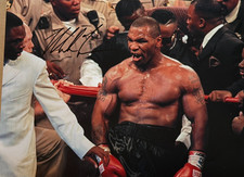 Mike Tyson 16x12 Boxing Photo Hand Signed Heavyweight Legend With Verified COA