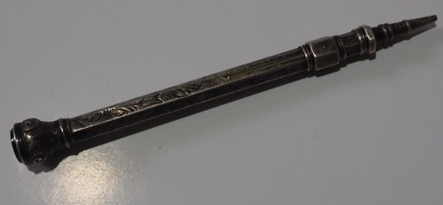 Antique silver propelling