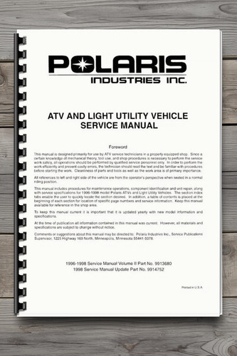 1996 1998 atv light - atv,