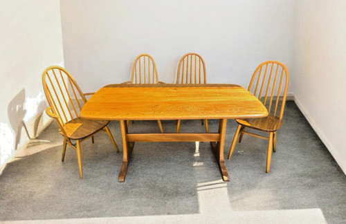 Ercol plank blond - dining, table
