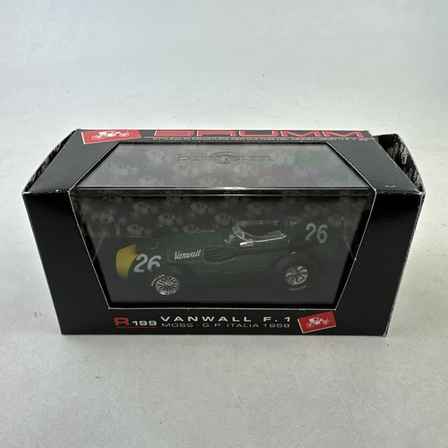 Brumm diecast metal vanwall - metal,